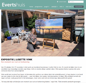 Expositie in het Evertshuis tot 27 november.